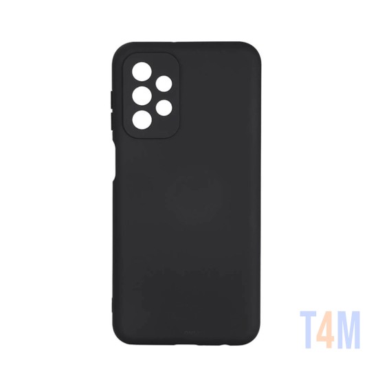 Capa de Silicone com Moldura de Câmera para Samsung Galaxy A23 5g Preto